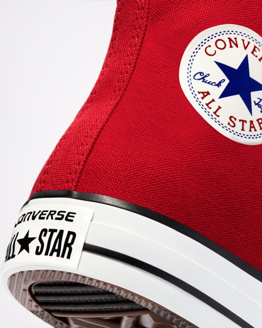 Women's Converse Chuck Taylor All Star Classic High Top Shoes Red | AU 84E9CZ